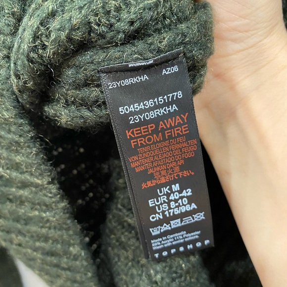 TOPSHOP chunky knit crew neck sweater - Picture 4 of 4